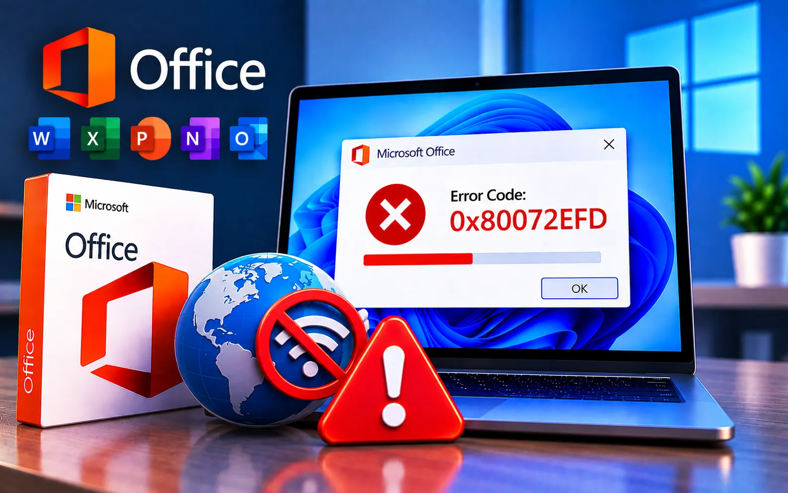 Windows Error Code 0x80072EFD fix
